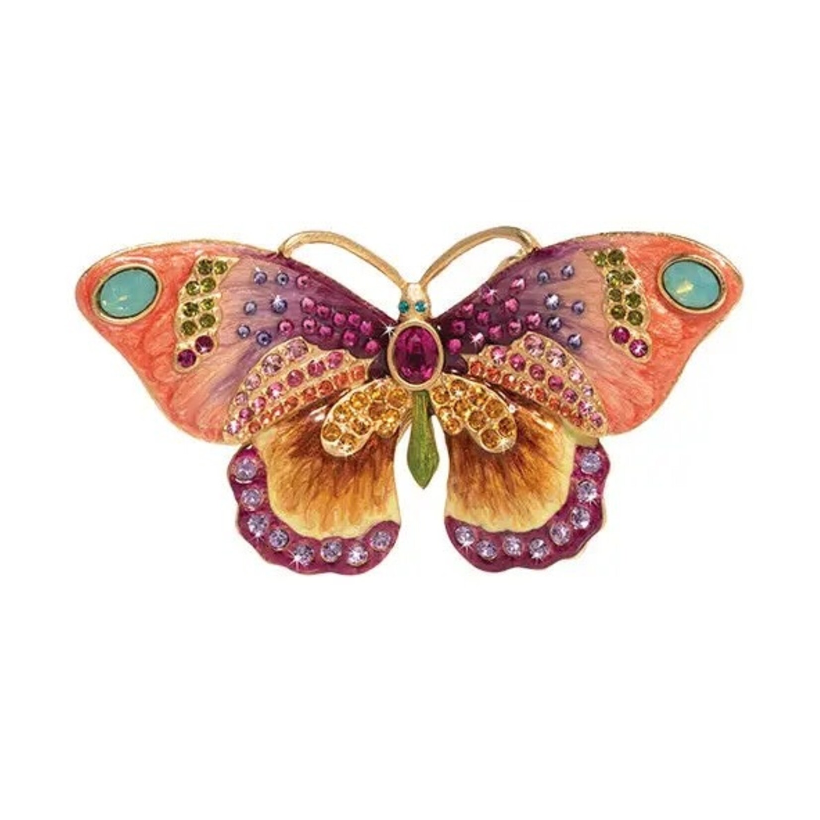 Jay Strongwater Madame Small Butterfly Figurine