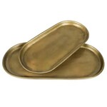 Capsule Trays, Brass - Set of 2