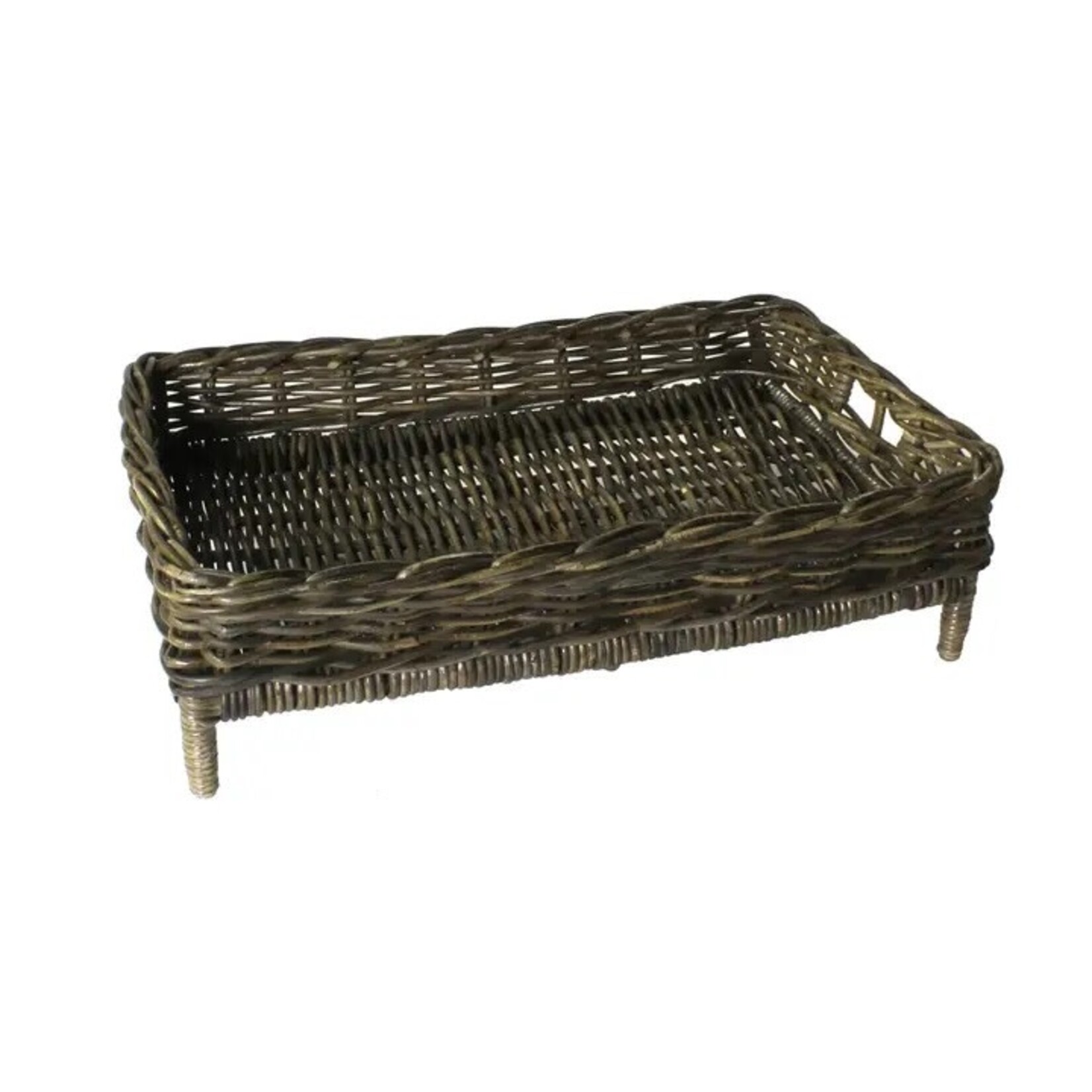 Montauk Entertaining Trays - Set of 2 - Rustique Dark Grey