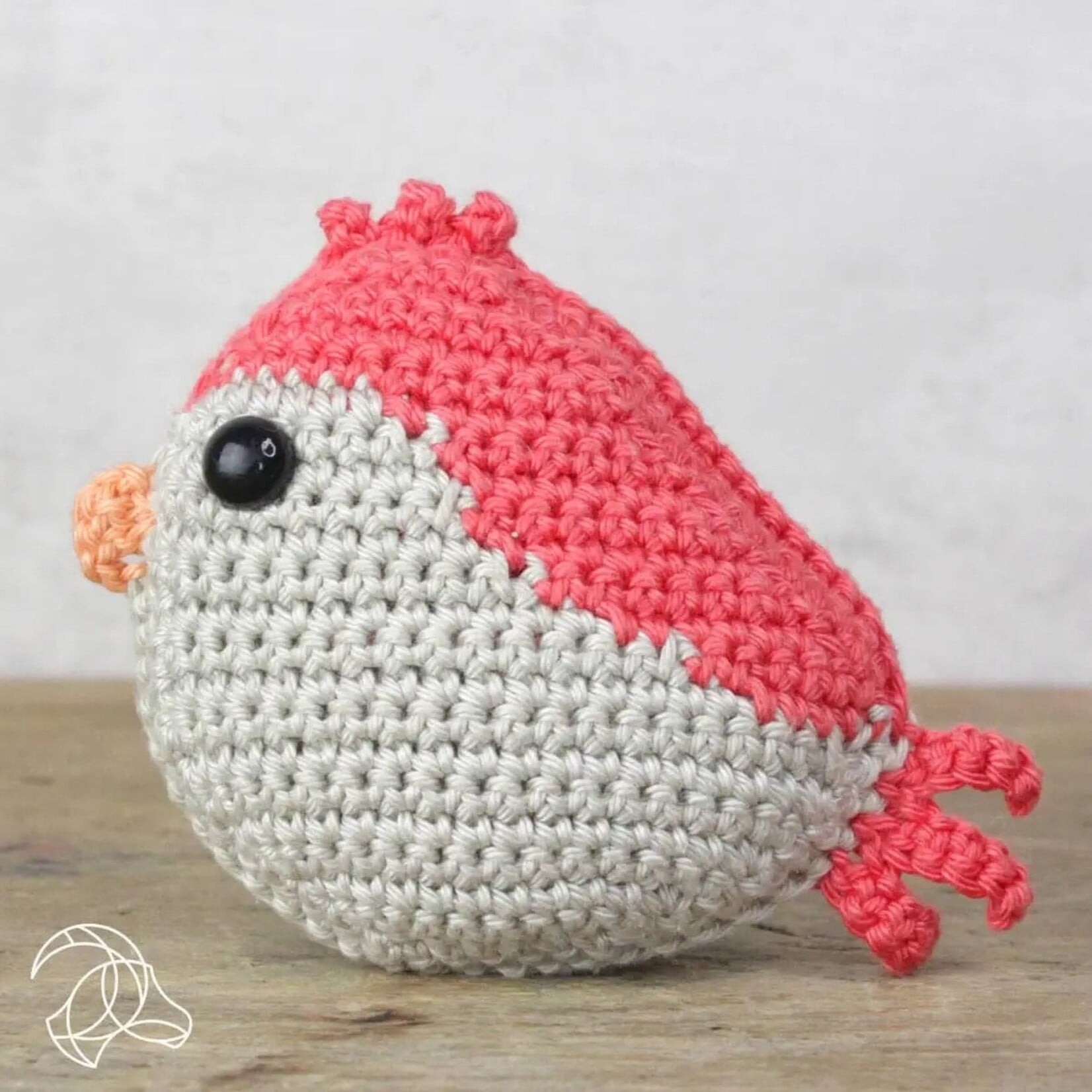 Hardicraft USA Diy Crochet Kit - Red Bird