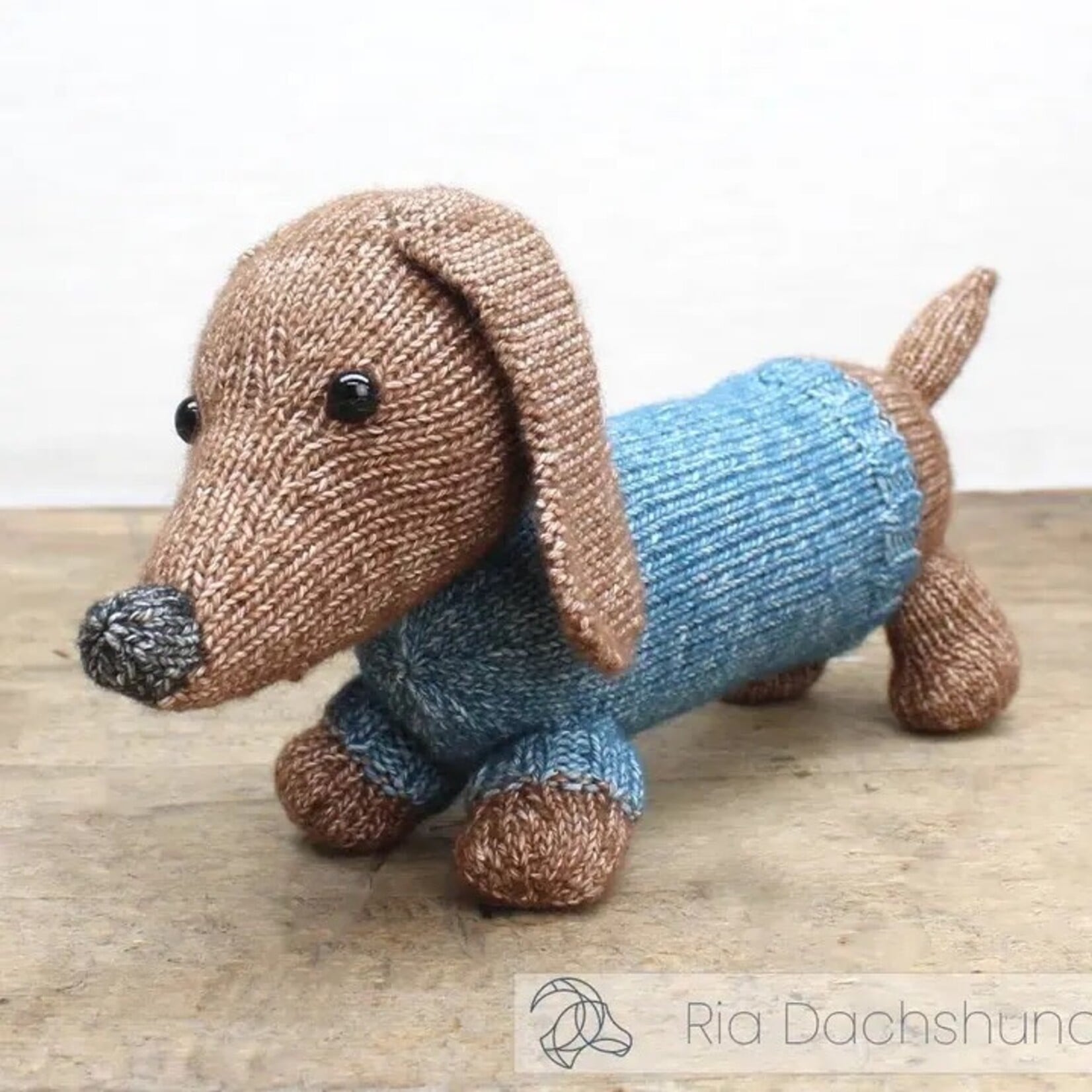 Hardicraft USA Diy Knitting Kit - Ria Dachshund