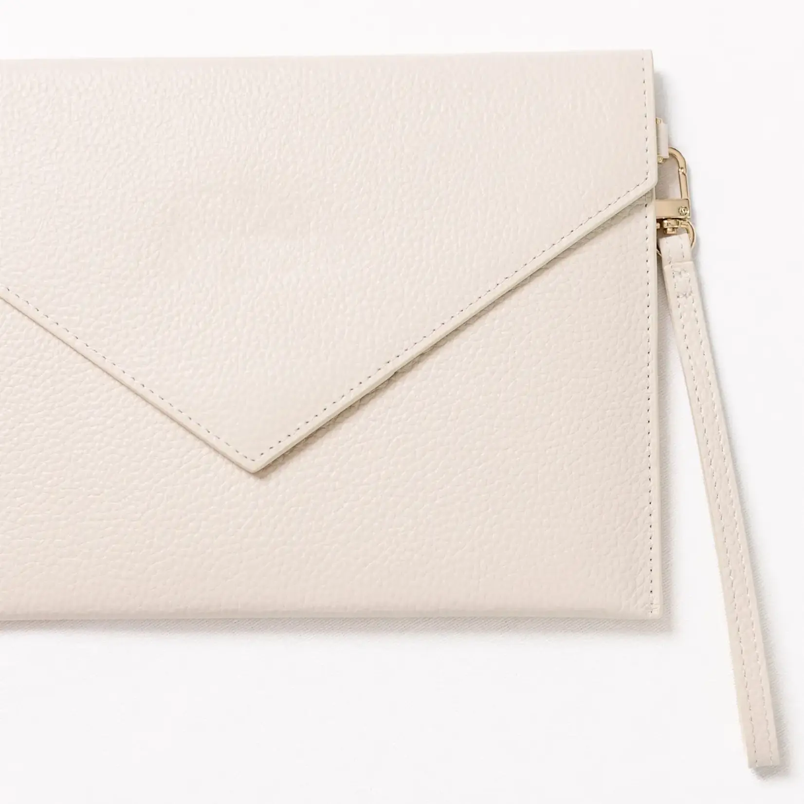 Bam Bird Boutique Cream Card Clutch