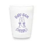 Peace Love Mahjong Bird Bam Cheers! Stadium Frosted Mahjong Cups - Set of 10
