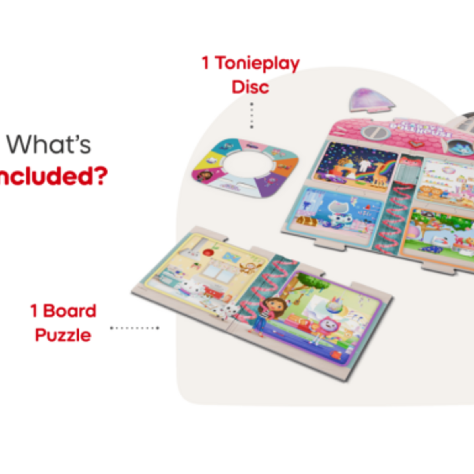 Tonies USA TONIEPLAY GABBY'S DOLLHOUSE: GABBY'S CAT-TASTIC SCAVENGER HUNT GAME