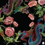Bespoke Mahjong YEAR OF THE DRAGON MAT - BLACK