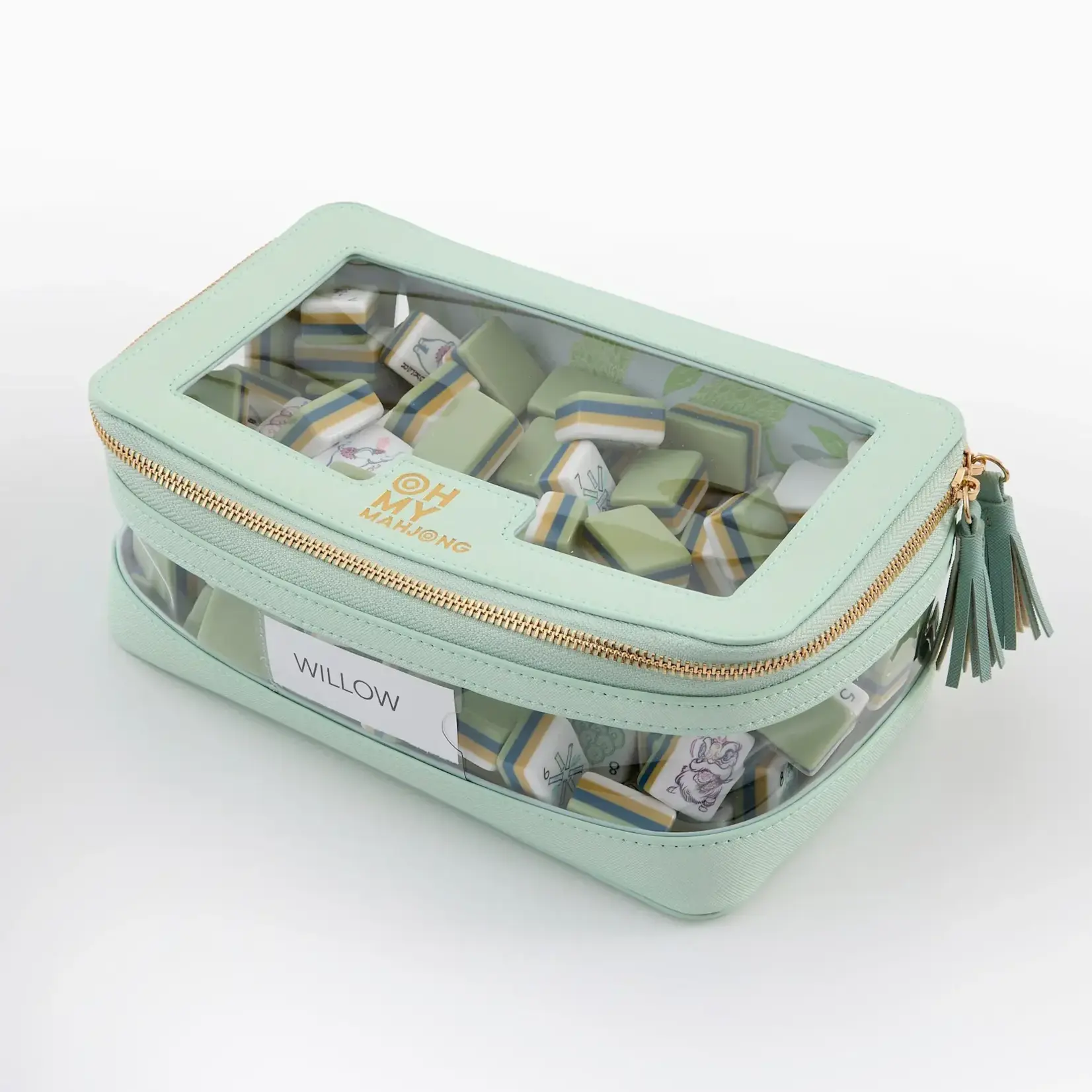 Mint Tile Storage Bag