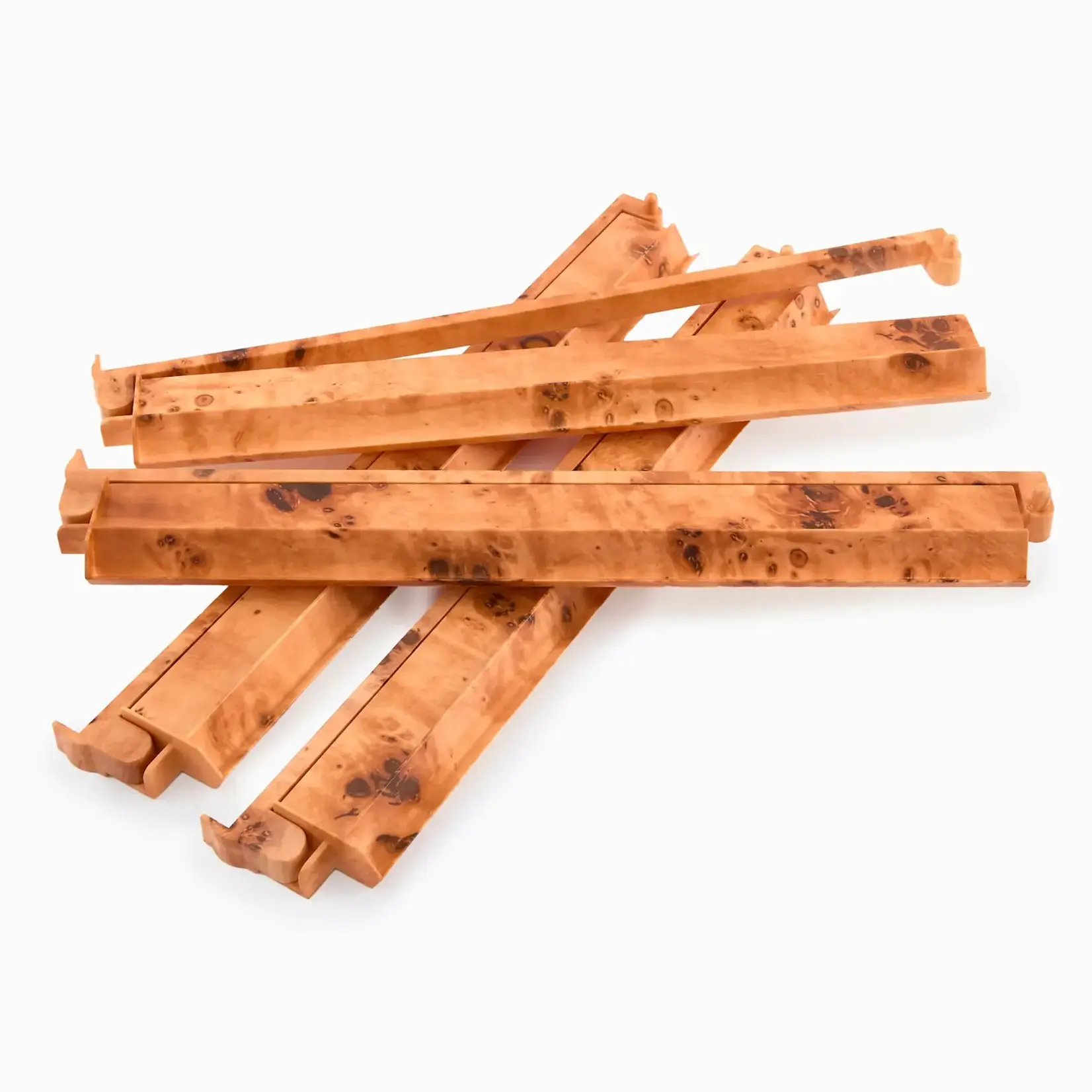 Oh My Mahjong Burl Rack and Pusher Set