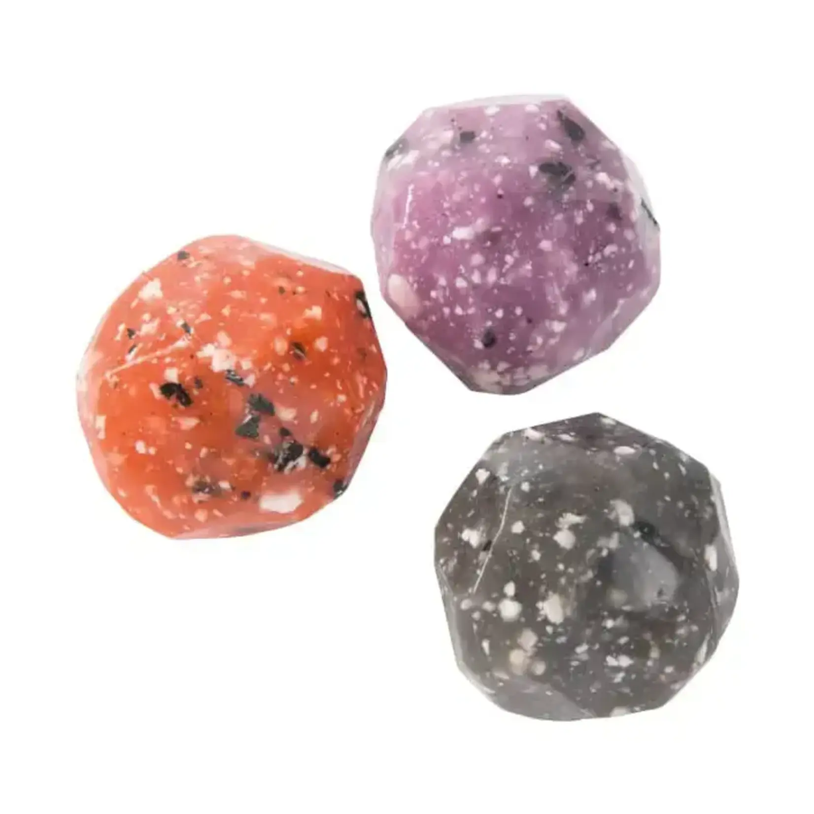 Speedy Monkey Display box of 12 boxes with each 3 asstd Bouncing Balls - Recreational Toy - Moulin Roty
