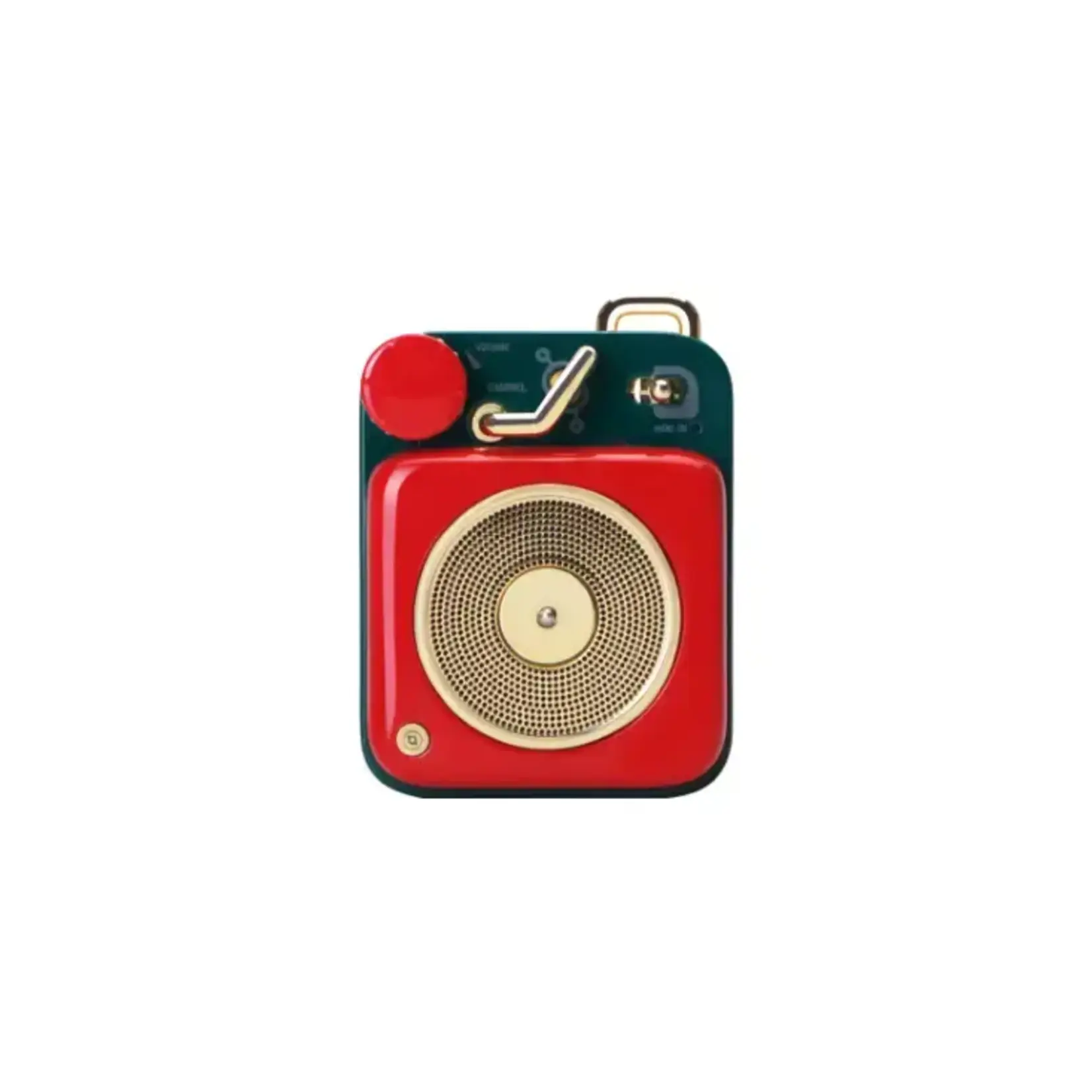 Muzen Muzen Button Mini Candy Portable Wireless Bluetooth Speaker   Scarlet Red,