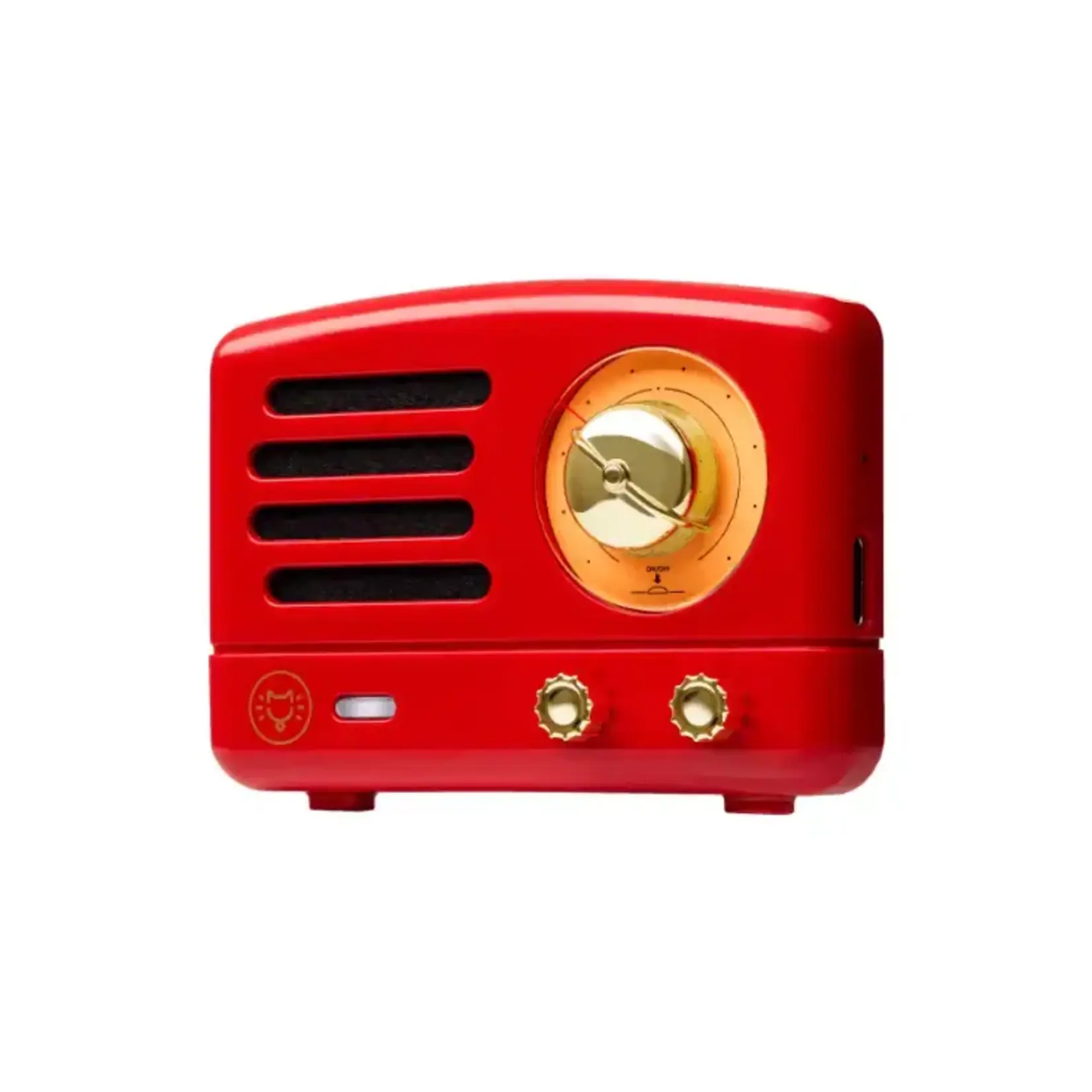Muzen Muzen Otr Sticker Magnet Fridge Bluetooth Speaker   Red