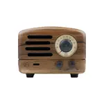 Muzen Muzen Otr Wood and Utopia Retro Portable Fm Radio Bluetooth   Walnutwood, OTR Wood
