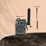 Muzen Muzen Wild Mini 3.0 Outdoor Portable Bluetooth Speaker   Speaker+Lanyard, Black
