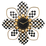 MacKenzie-Childs blooming wall clock