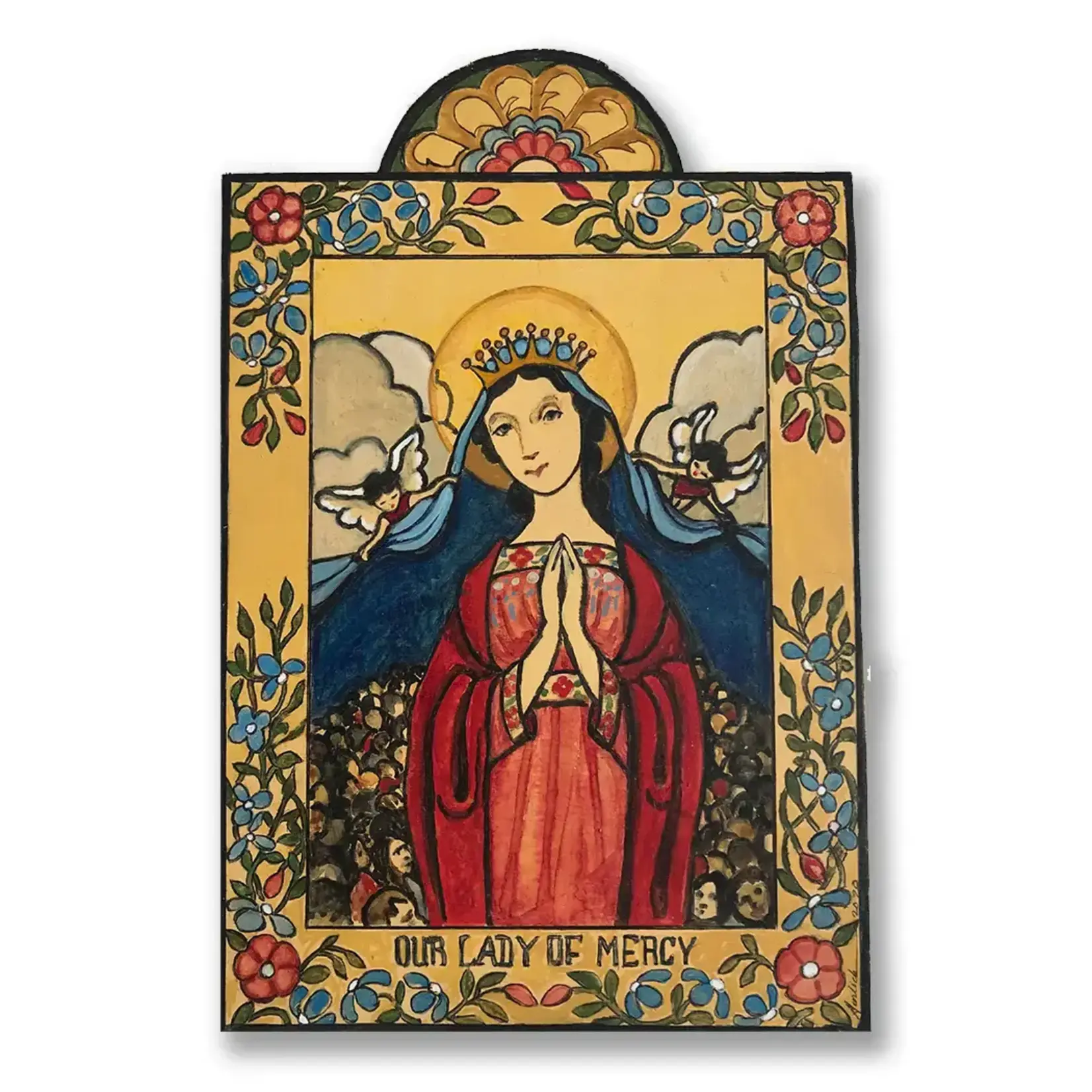 Lynn Garlick Retablos Our Lady of Mercy - Feast Day: September 24