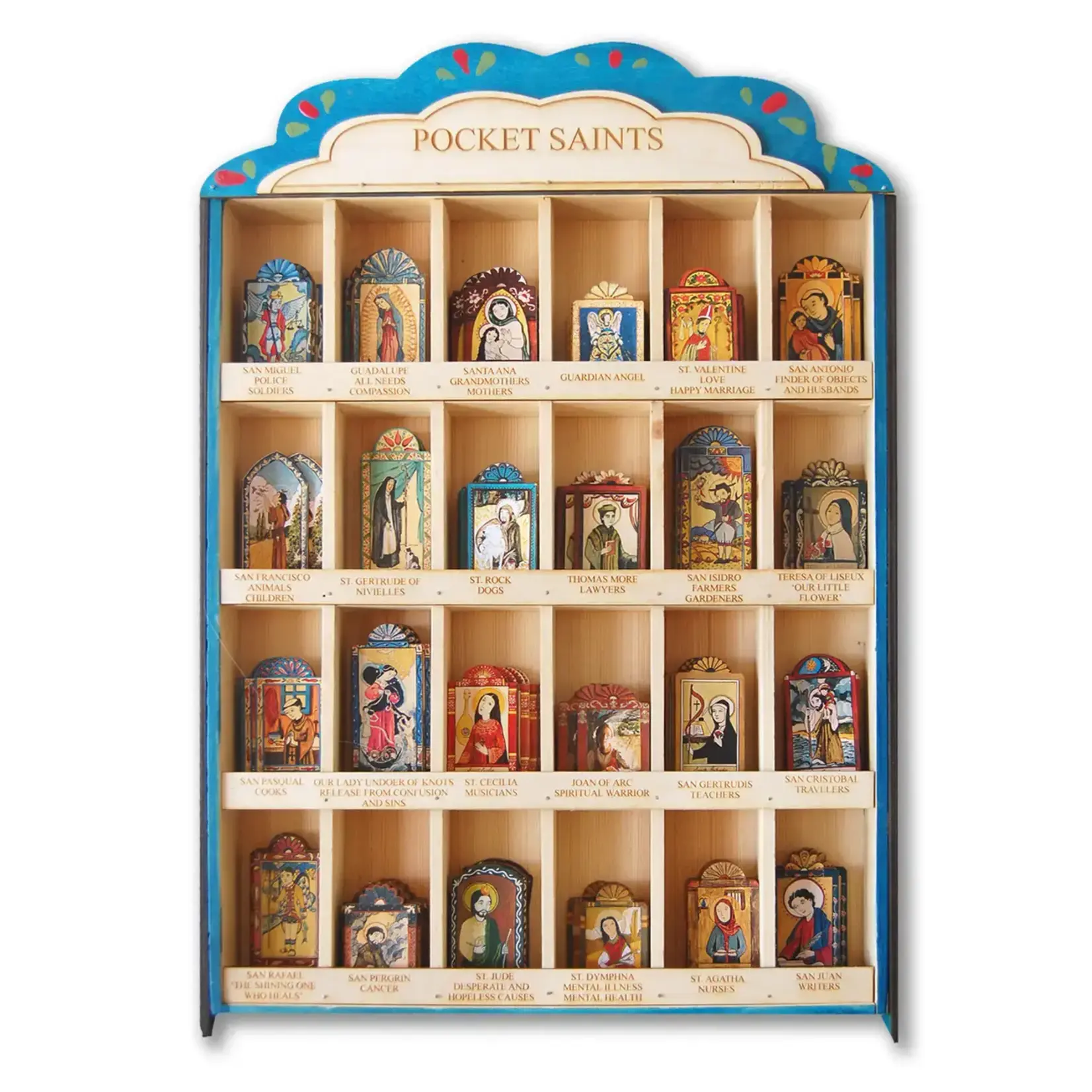 Lynn Garlick Retablos display