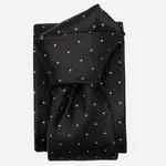 Martini - Silk Jacquard Tie - Black & Gold