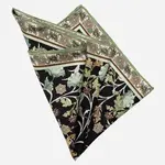 Elizabetta Made in Italy USA Ravello - Silk Pocket Square - Black