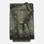 Benelli - Silk Jacquard Tie - Sage Green