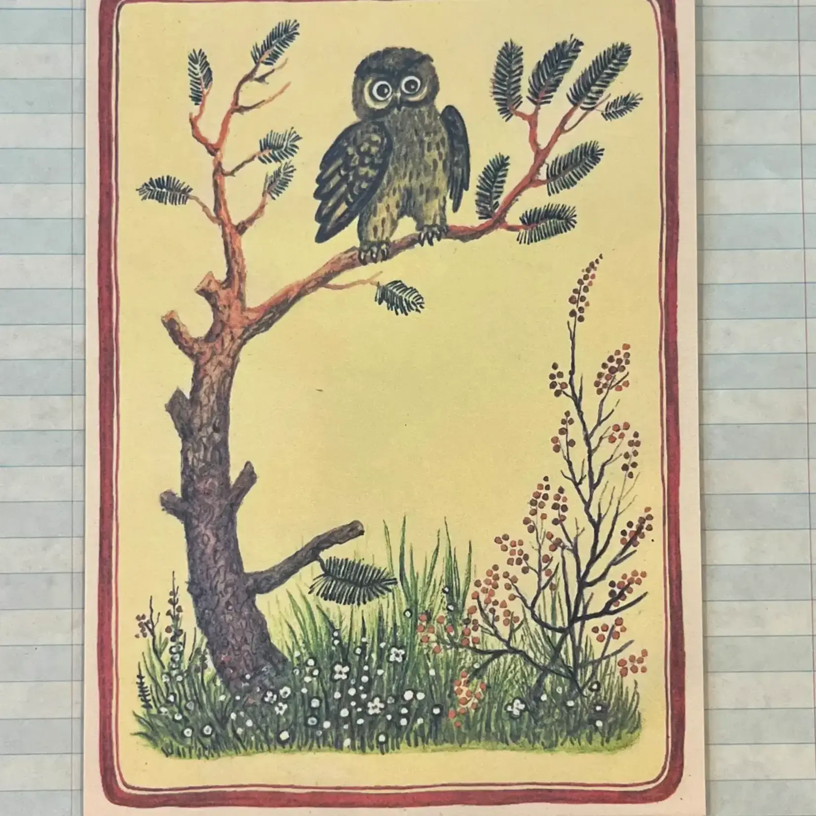Parcel Out On A Limb Stationery Set