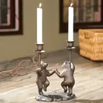 SPI Home & Garden Dancing Bears Candleholder