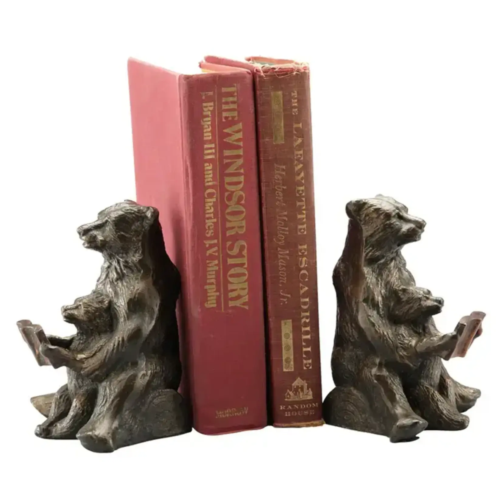 SPI Home & Garden Reading Bear Bookends