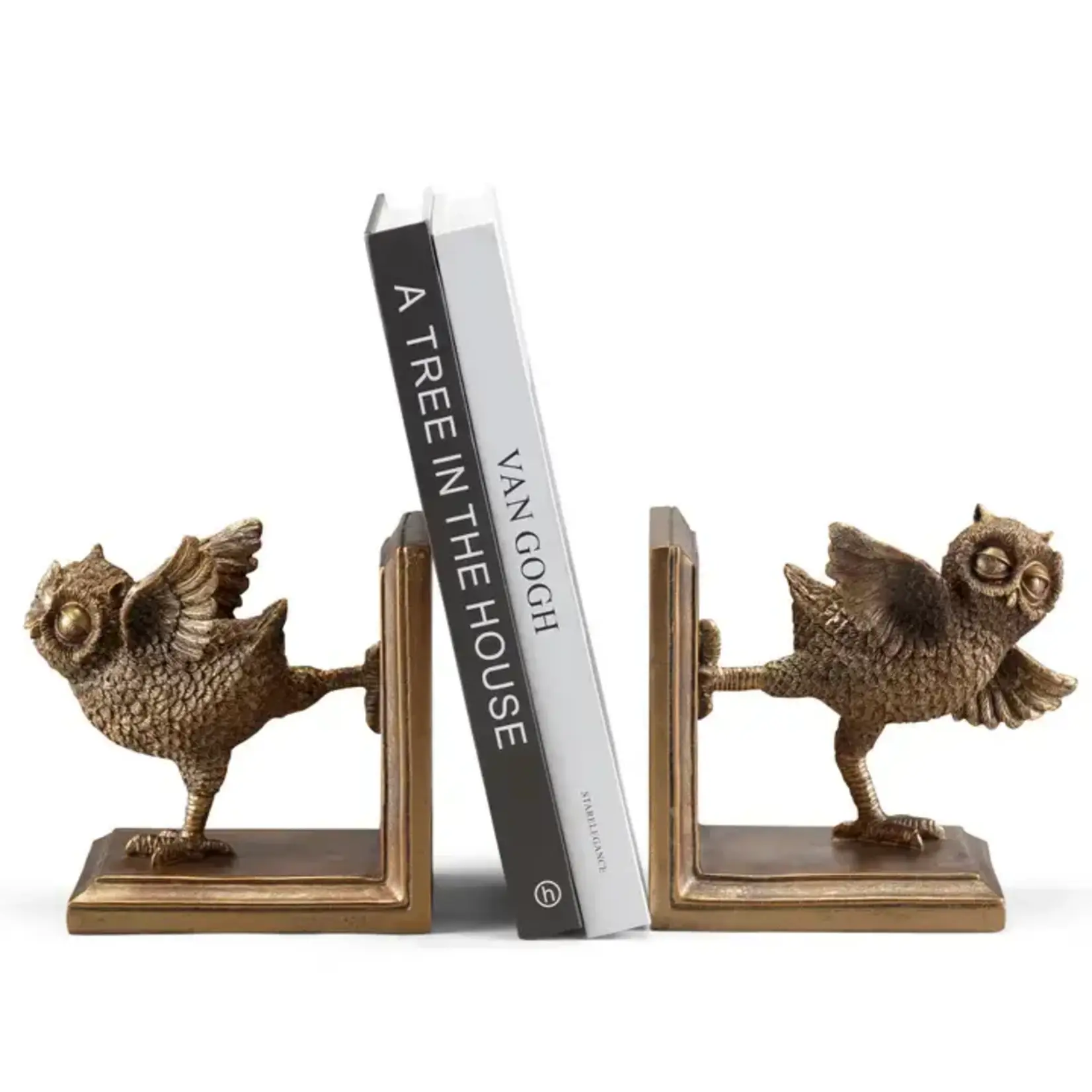 SPI Home & Garden Karate Masters Owl Bookends