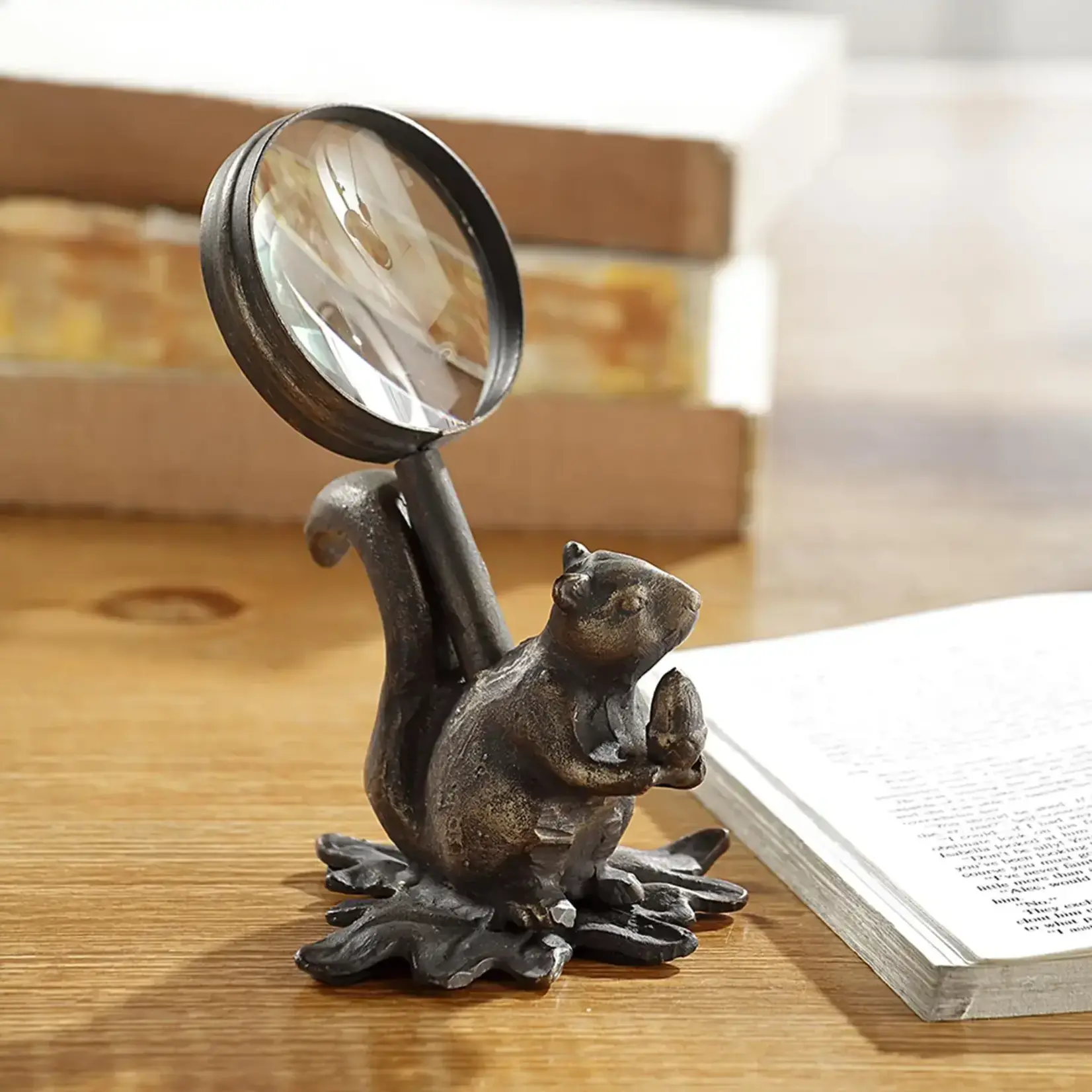 SPI Home & Garden Squirrel Magnifier Glass