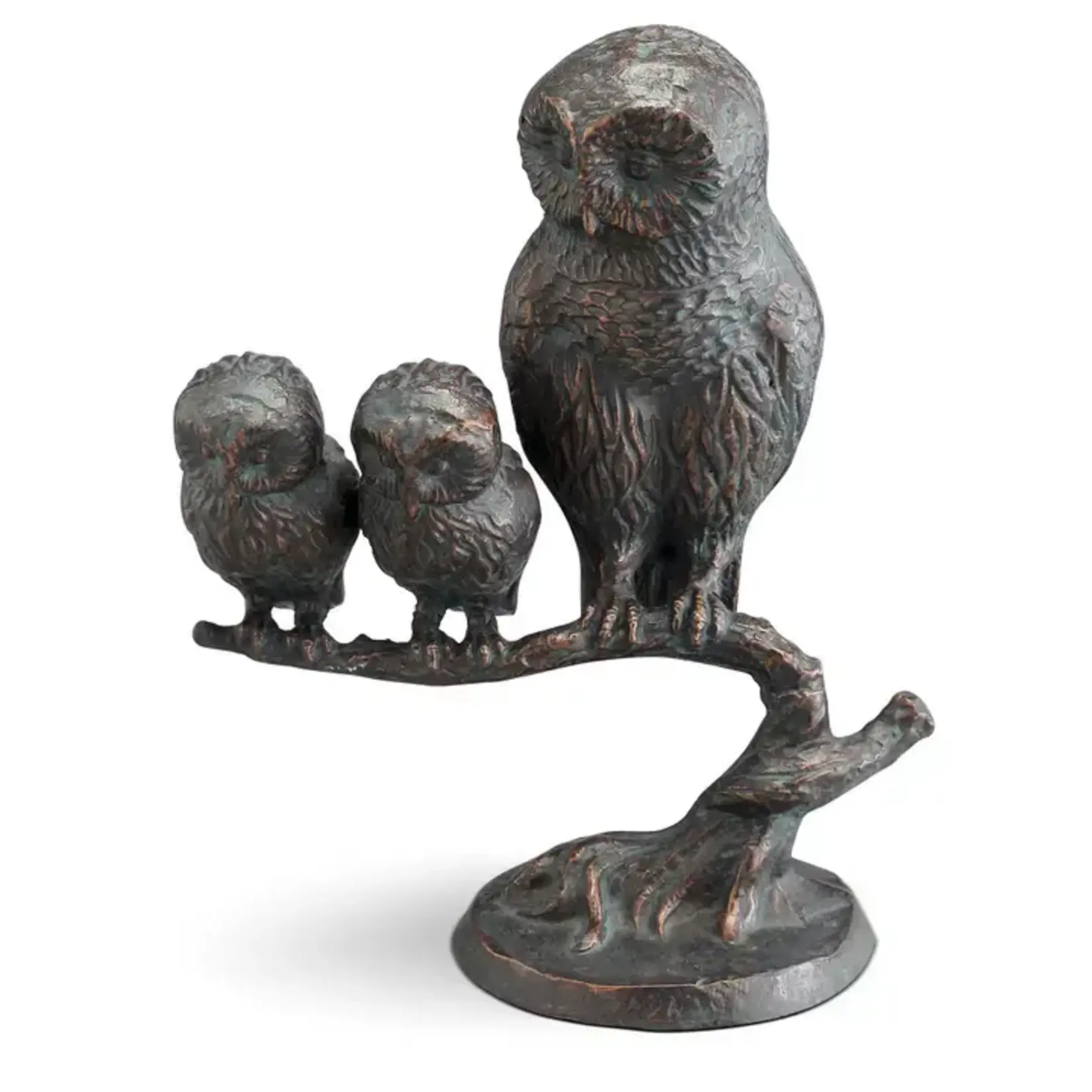 SPI Home & Garden Owl Family Sculpture