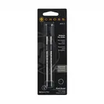 A. T. Cross Ballpoint Pen Refill - Black - Broad - Dual Pack