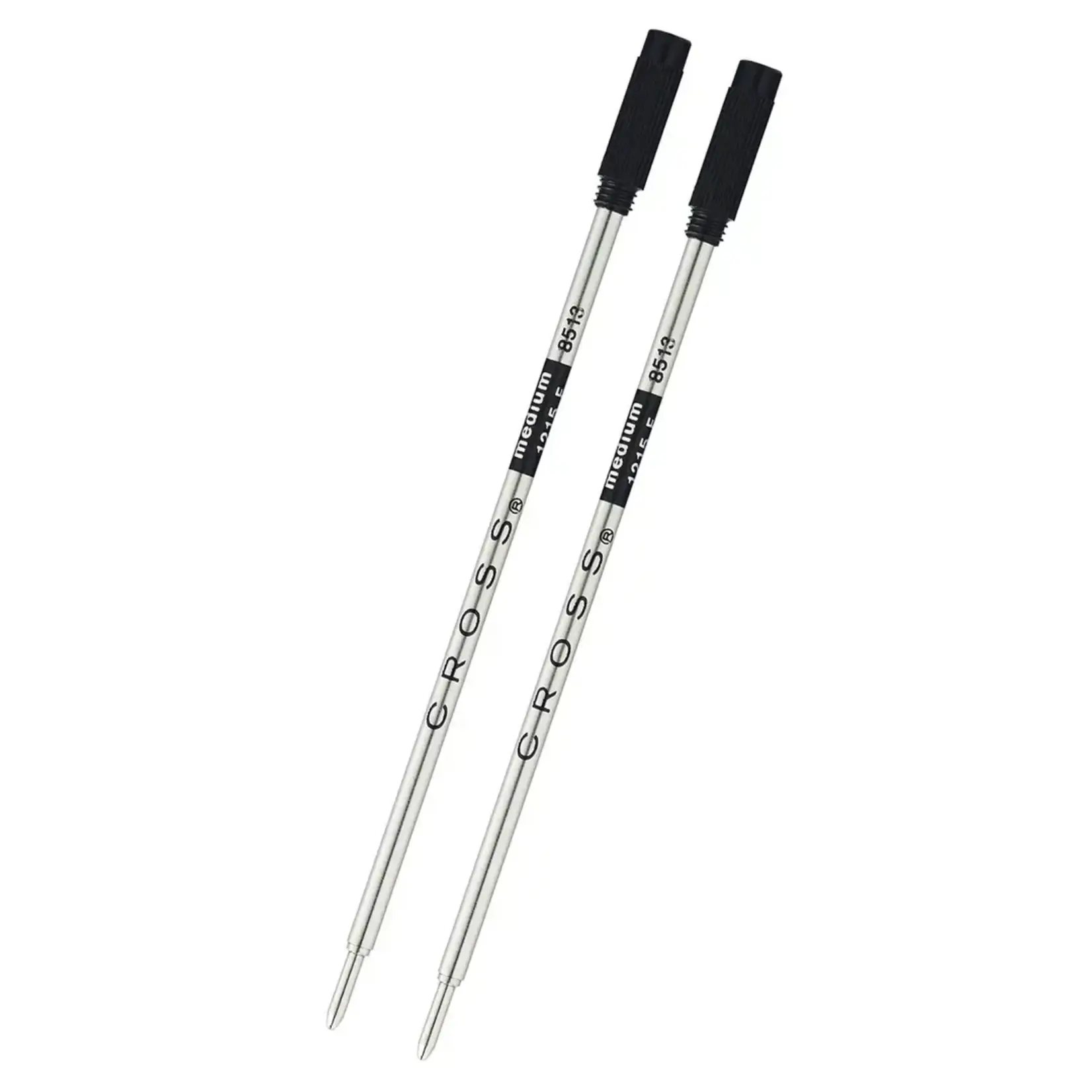 A. T. Cross Ballpoint Pen Refill - Black - Medium - Dual Pack