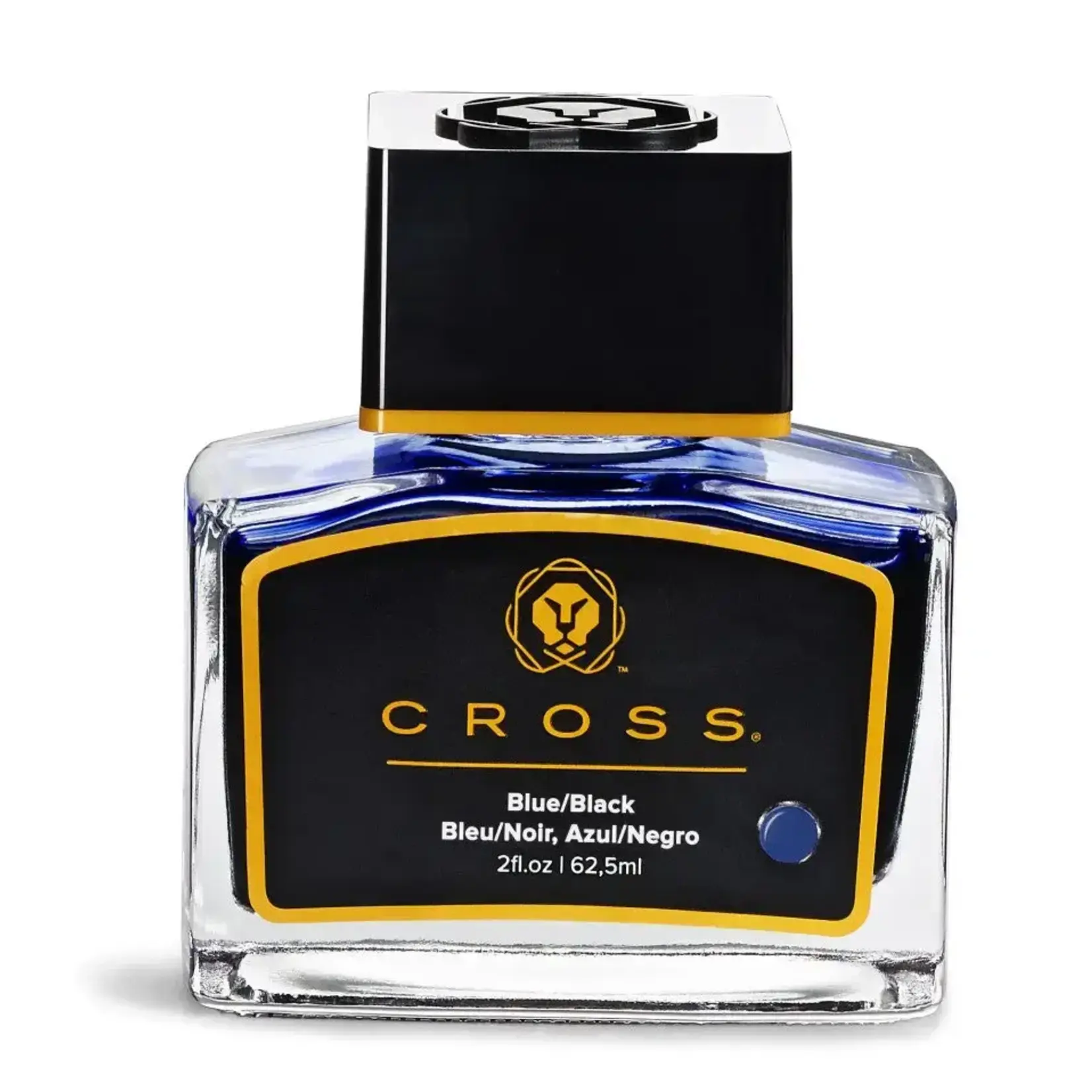 A. T. Cross Fountain Pen Ink Blue/Black (single bottle)