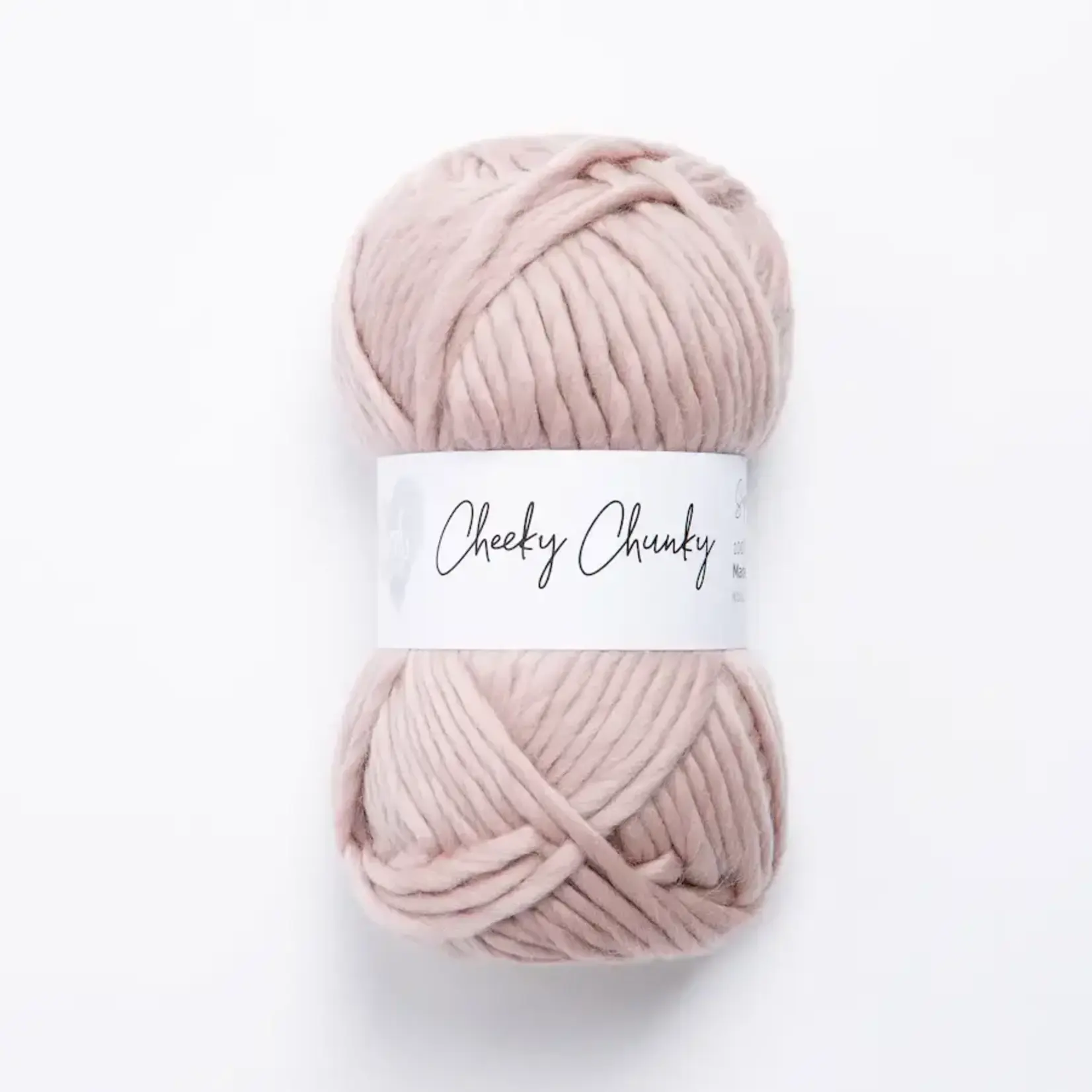 Wool Couture Company Cheeky Chunky Yarn 100g Ball  Baby Pink