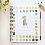 emily lex studio Animals Watercolor Workbook