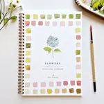 emily lex studio Flowers Watercolor Workbook