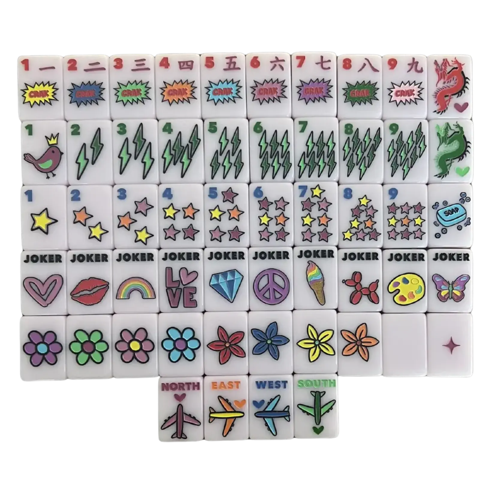 Bespoke Mahjong Bespoke x Corey Paige Color Crush Set -Powder Pink