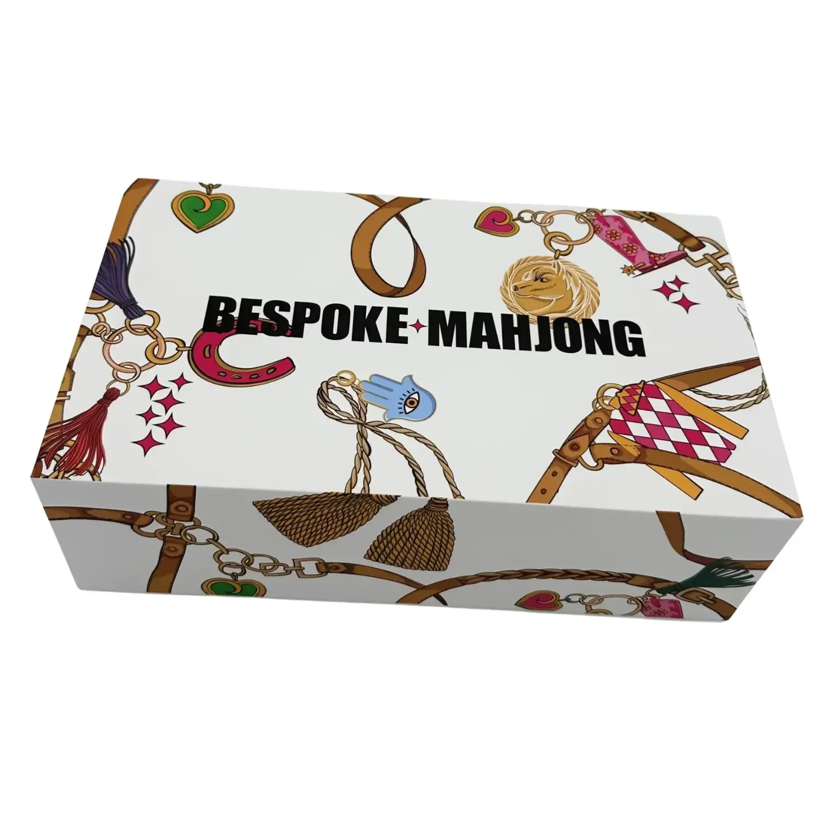 Bespoke Mahjong YEAR OF THE HORSE - PEARL CREAM MAHJONG TILES