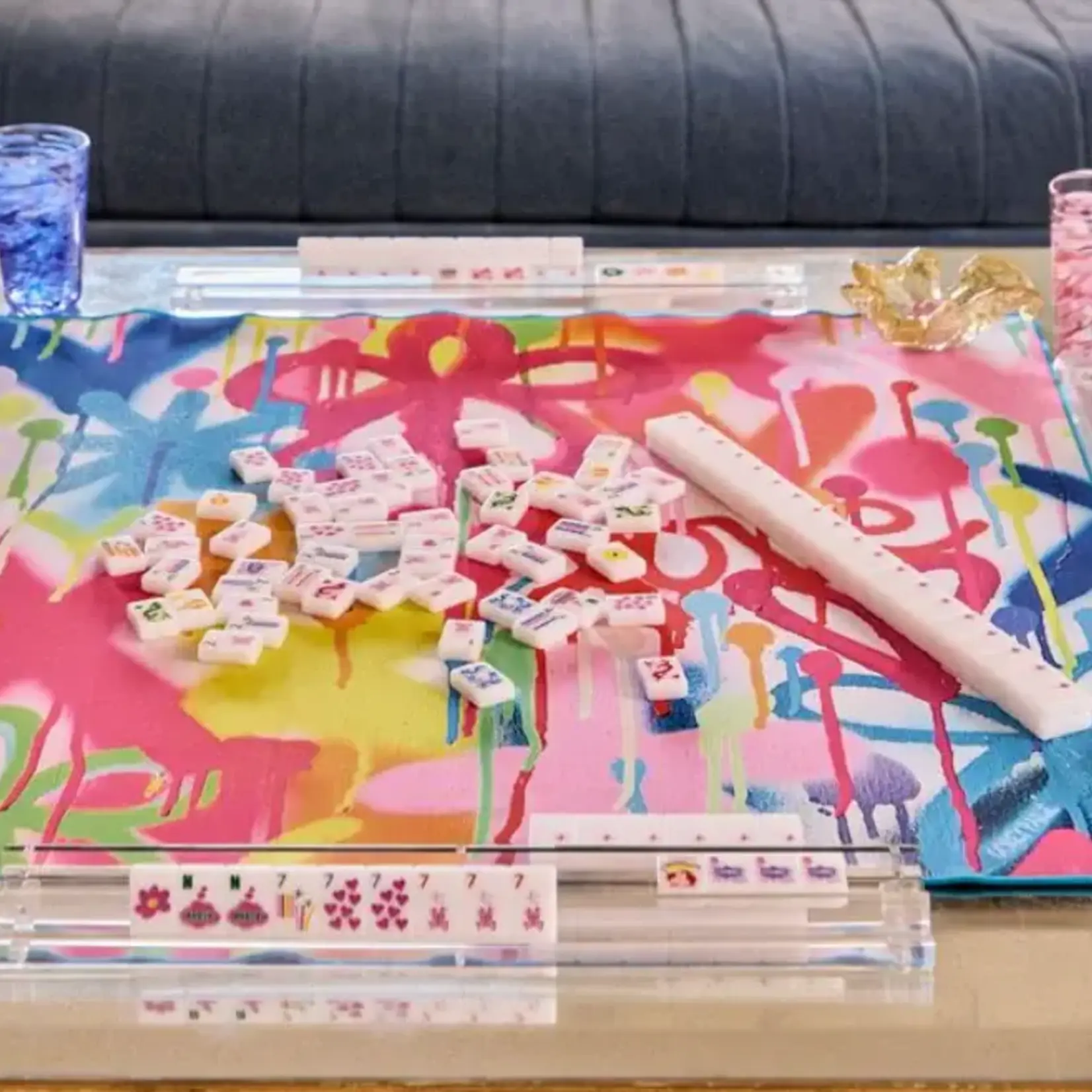 Bespoke Mahjong Double the Fun/Bespoke x Corey Paige - GRAFFITI STREET STYLE MAT
