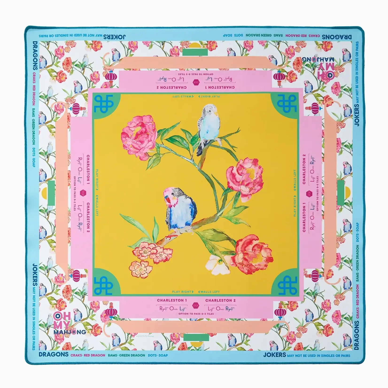 Oh My Mahjong Spring Fling Mat in Tube