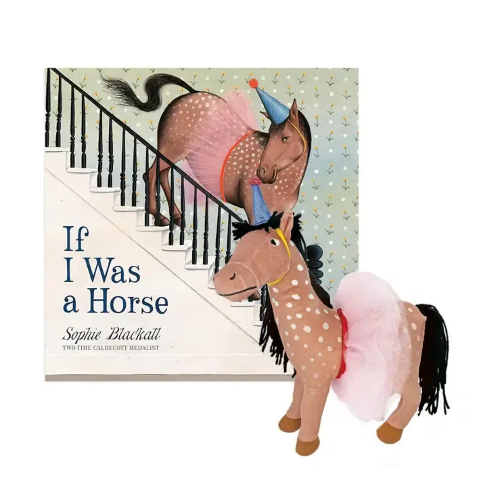 MerryMakers If I Was A Horse Plush and Hardcover Book