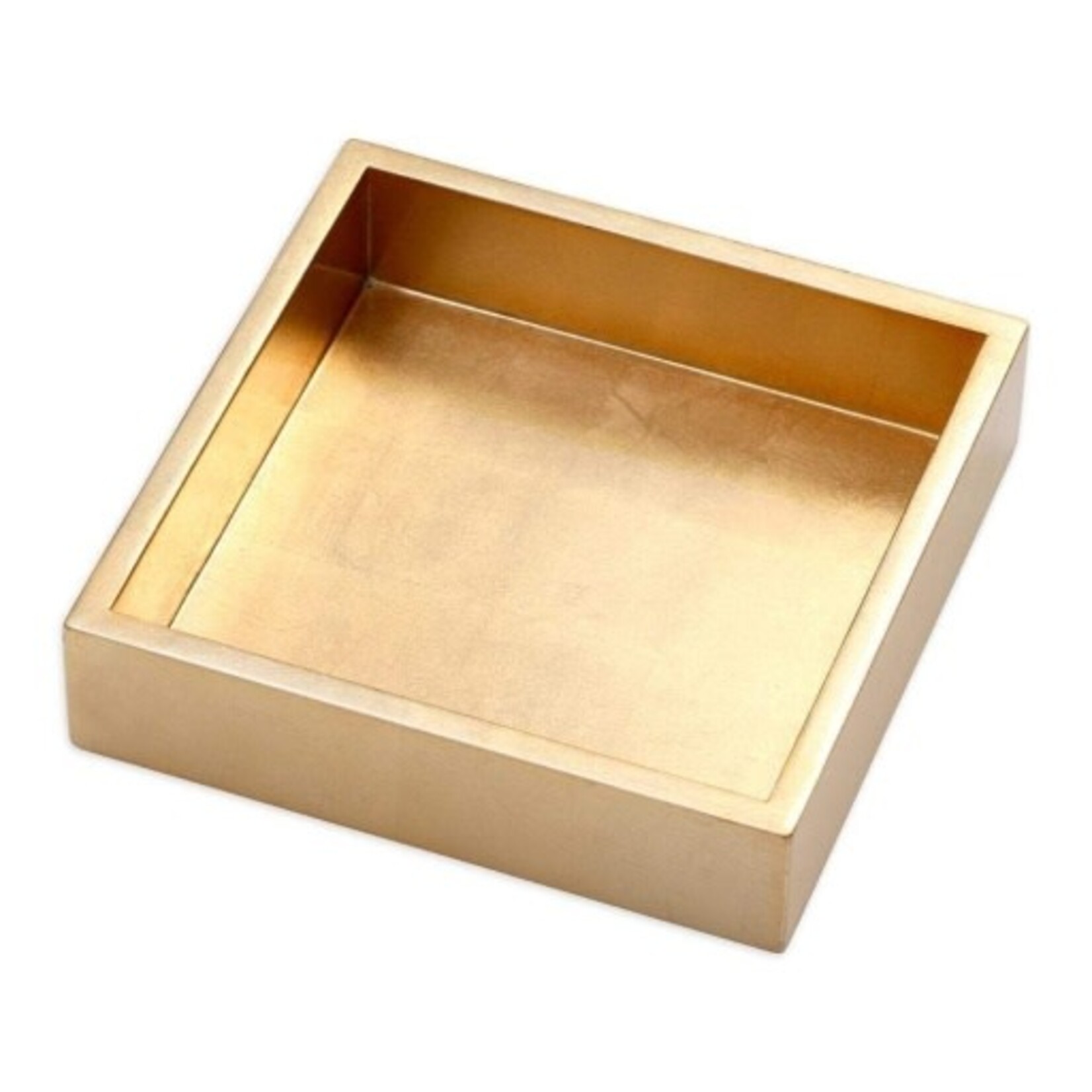 Caspari Luncheon Gold Lacquer Holder Ttop Lacquer Luncheon