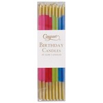Caspari Birthday Slims-Mixed Brights Candle Birthday Slims 16-In