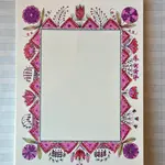 Parcel Colorful Folk Frame