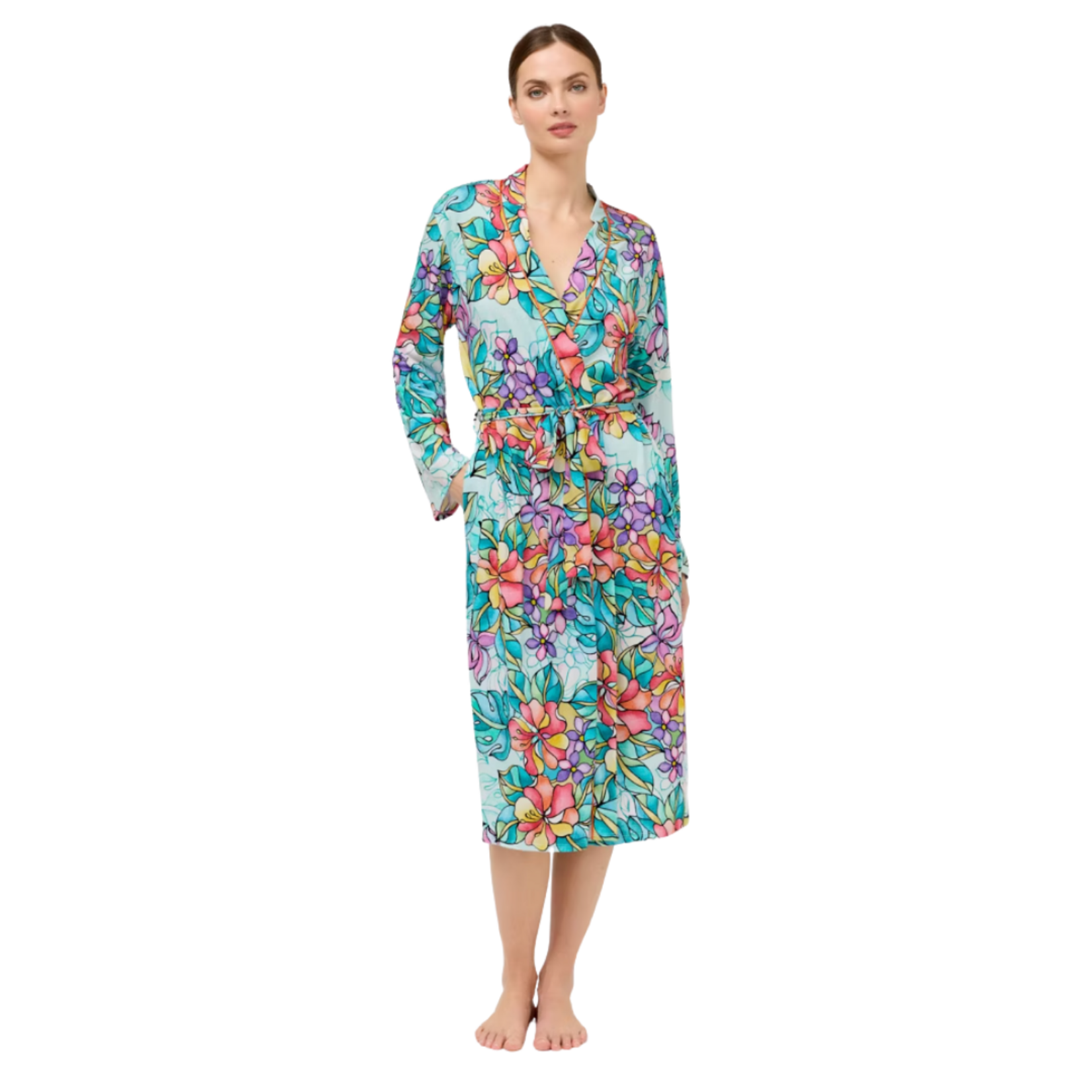 Johnny Was THE JONESY LONG SLEEP ROBE - ROIE