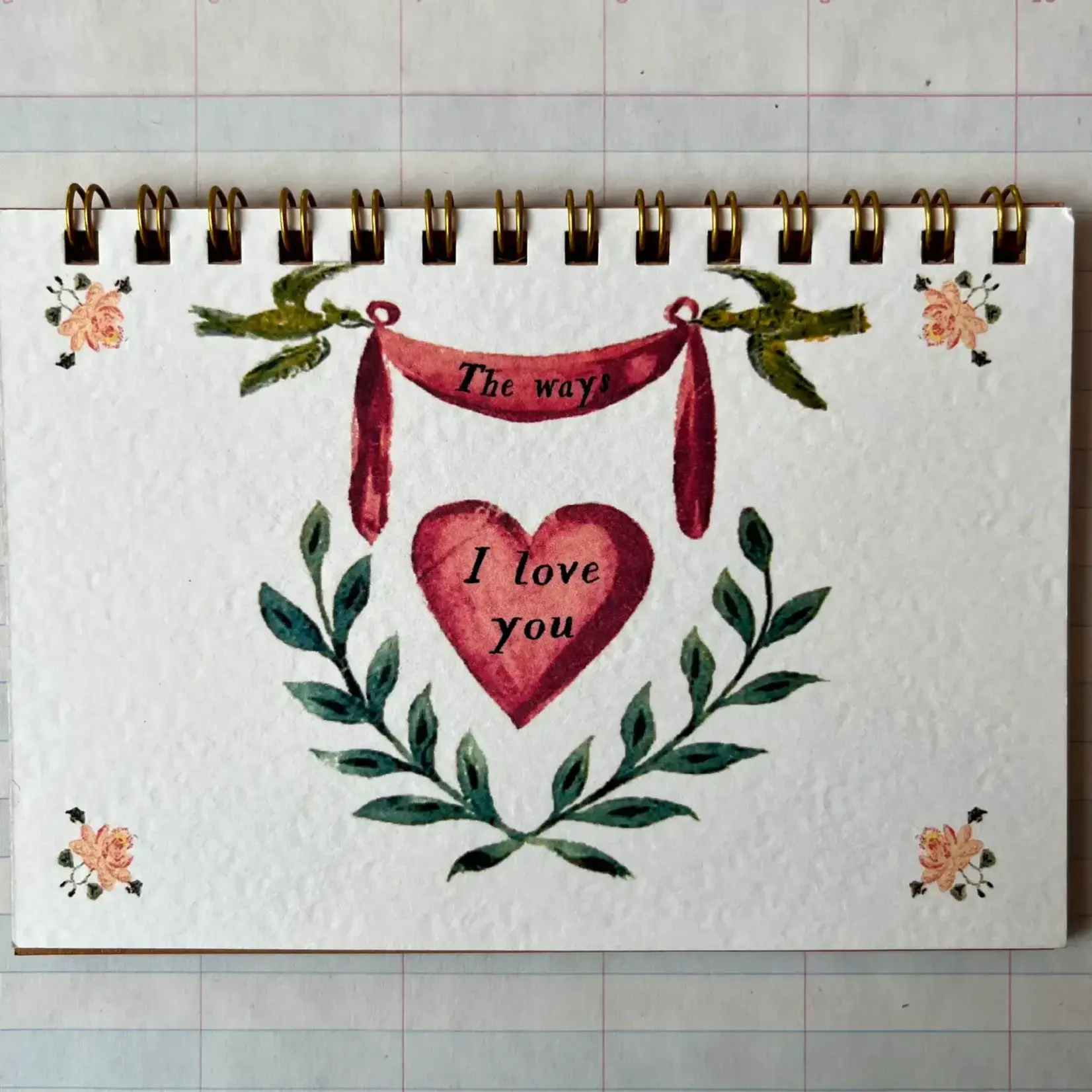 Parcel The Ways I Love You Tiny Notebook