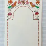 Parcel Folk Art Bird Frame