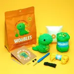 The Woobles Fred the Dinosaur Beginner Crochet Kit