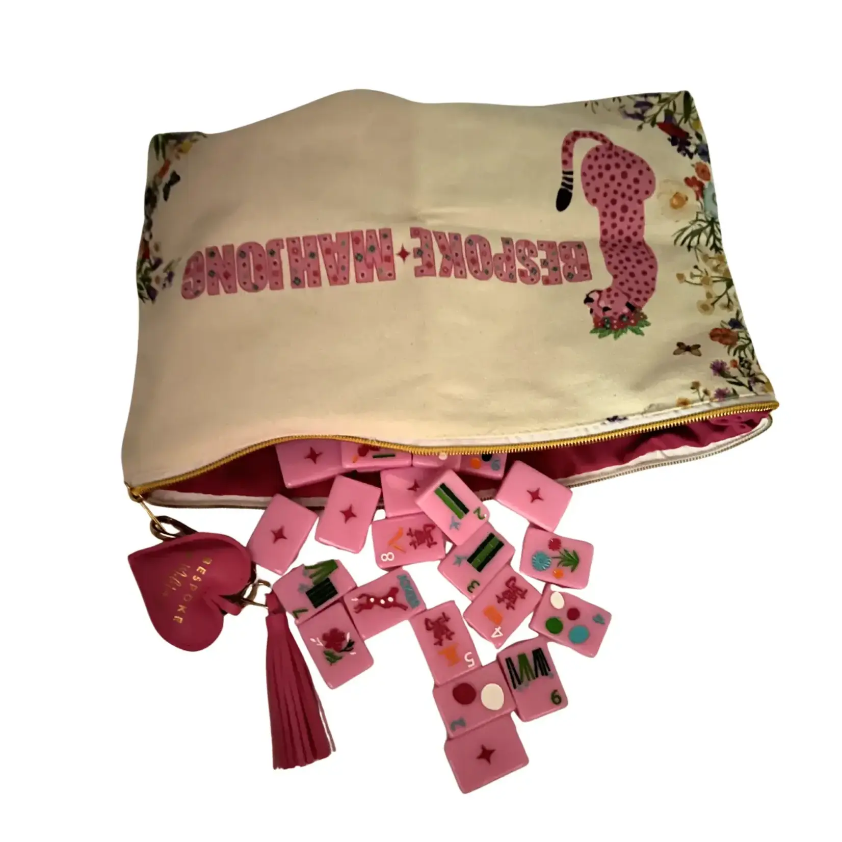Bespoke Mahjong Springtime Safari - PETAL PINK
