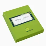 Oh My Mahjong Metallic Green Mahjong Card Folio