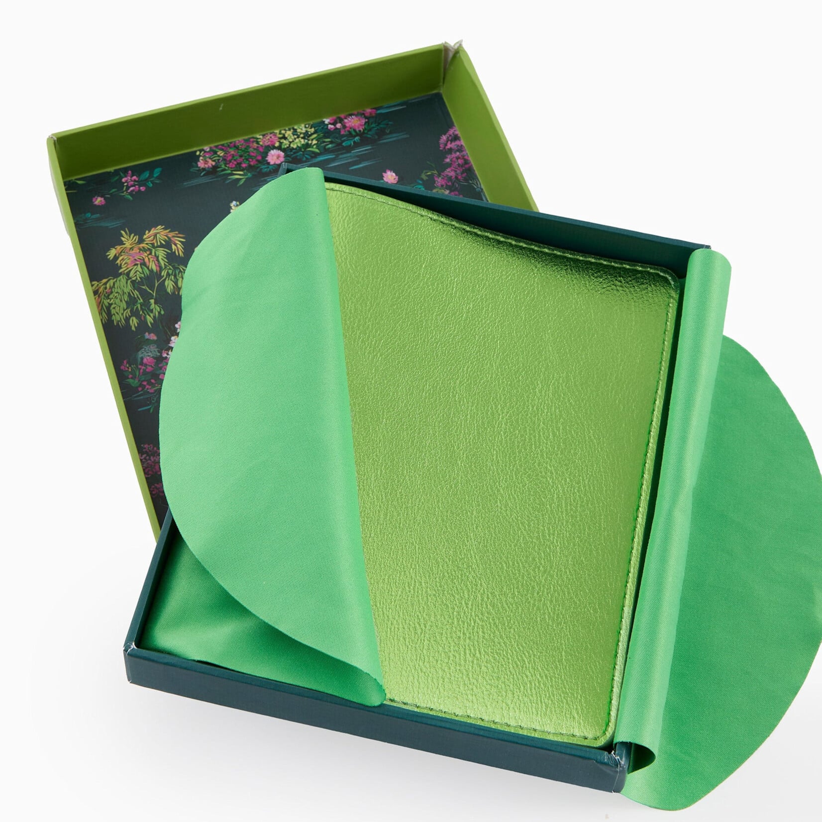 Oh My Mahjong Metallic Green Mahjong Card Folio