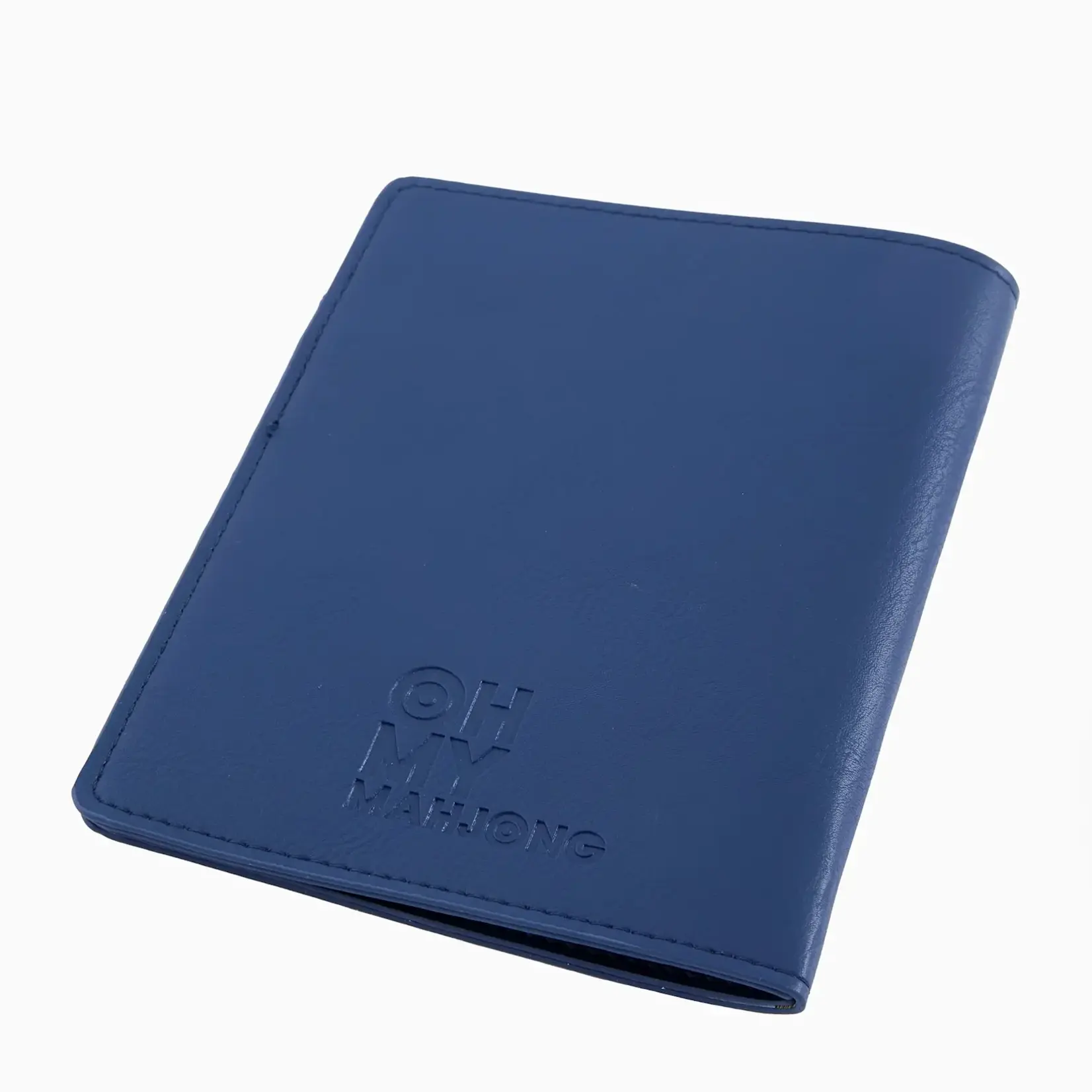 Oh My Mahjong Navy Blue Mahjong Card Folio